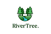 creek river line art icon logo, a Branding & Logo Template by Blazybone (Thumbnail 1 of 2)