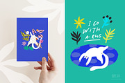 Cats & Spaces | 100% hand drawn, an Animal Illustration by Olia (Thumbnail 11 of 12)
