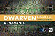 Dwarven Ornaments Brush Set, a Brush Add-On by Zsolt Kosa Art (Thumbnail 1 of 6)