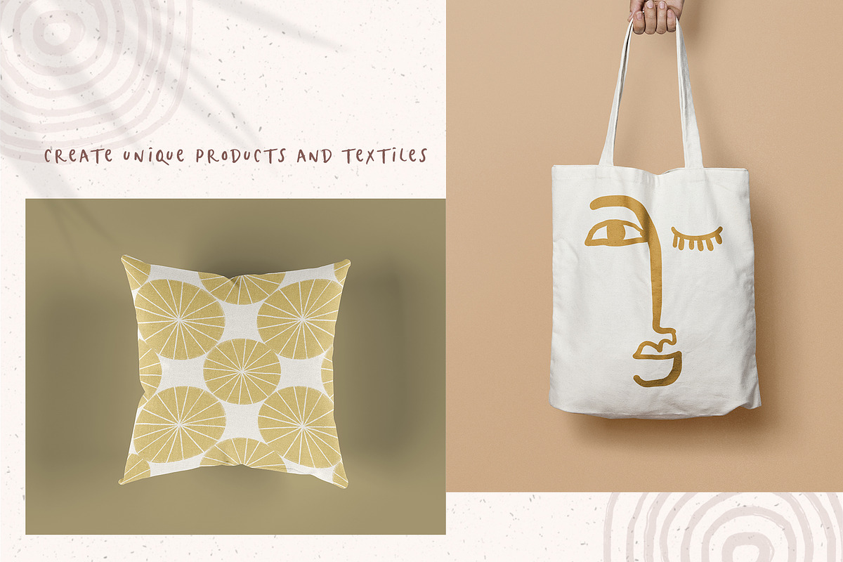Abstract Shapes for Procreate & PS, a Decorative Illustration by Sweet Fig (Photo 7 of 11)