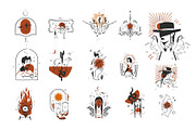 Wild west set, a Person Illustration by Anastasy_helter (Thumbnail 1 of 16)