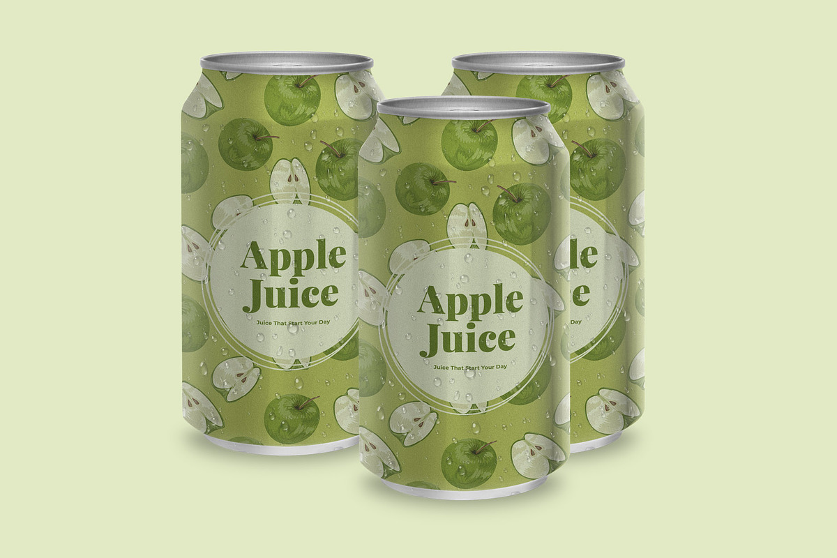 Green Apple Vector Seamless Pattern, a Pattern Graphic by Dawnside Graphic (Photo 4 of 6)