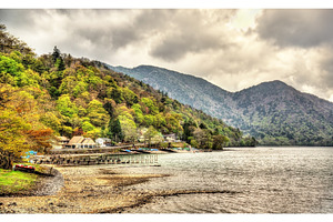 Lake chuzenji in nikko national park featuring lake, nikko, and japan, a Nature Photo by Leonid Andronov