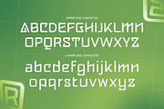 Nexgen - Modern Technology Logo Font, a Sans Serif Font by TokoPress (Thumbnail 11 of 13)