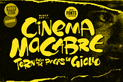 Cinema Macabre: Giallo Horror Font, a Font by Wingsart Studio (Thumbnail 1 of 15)