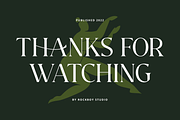 Vangoca - Display Serif Font, a Serif Font by RockboyStd (Thumbnail 12 of 12)