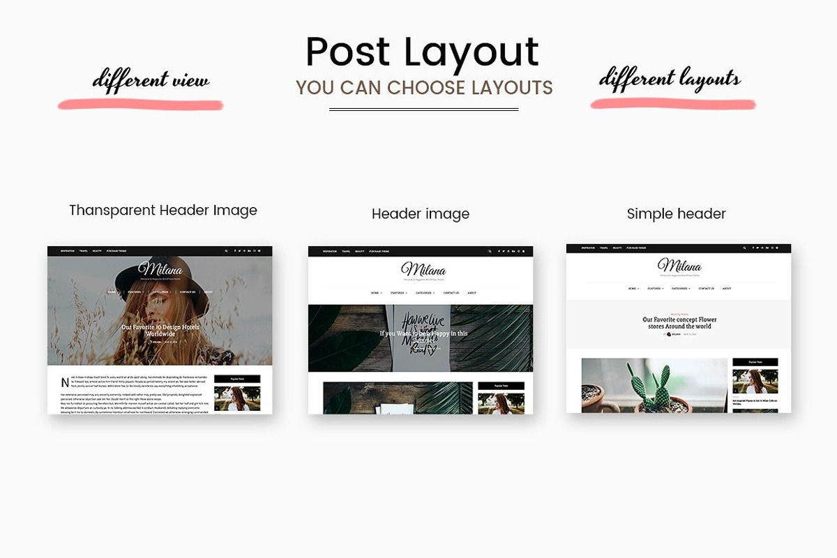 Milana - WordPress Blog & Shop Theme, a WordPress Template by Creanncy (Photo 4 of 4)