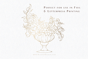 DIY Illustrated Bouquet Kit 01, a Graphic by Blushed Design by Katrina (Thumbnail 3 of 5)