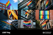 LGBT flags. 51 images, an Abstract Photo by Handmadefont (Thumbnail 10 of 12)