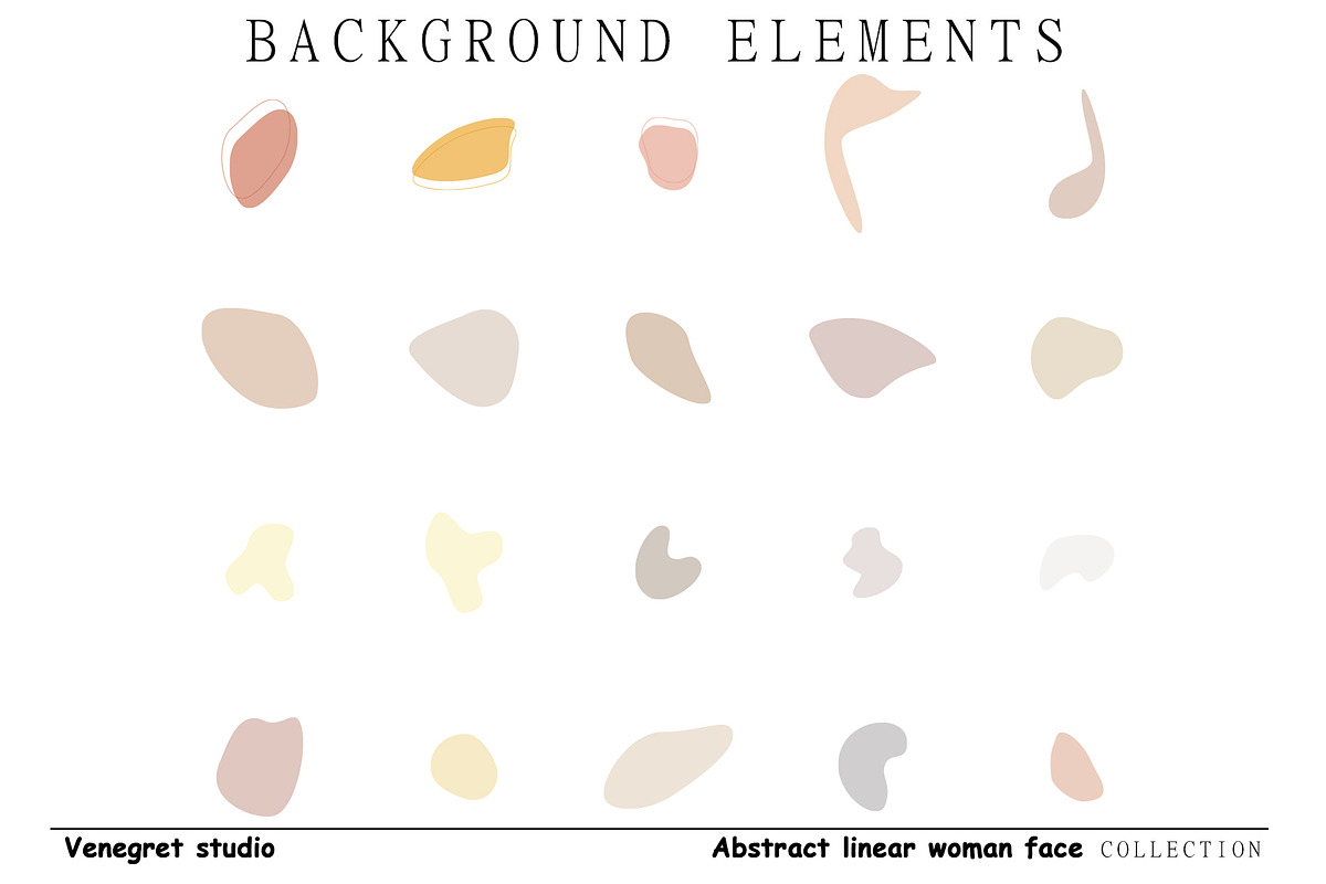 Abstract linear woman face, a Graphic by Vinegret -Shop (Photo 8 of 8)