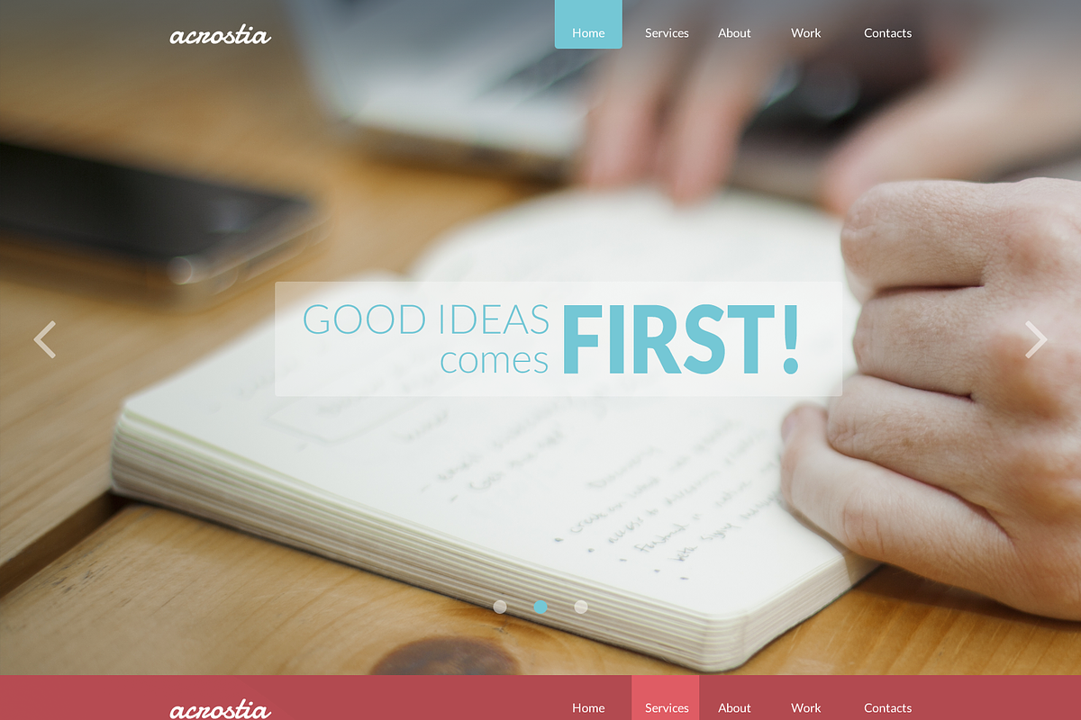 Acrostia Onepage Joomla Template, a Websites & App Template by PCMShaper