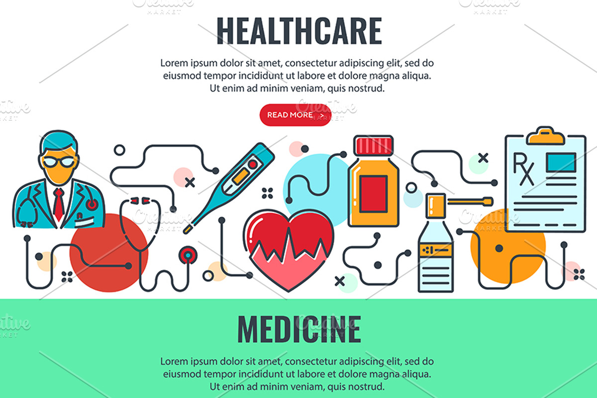 Medical Services Themes, a Healthcare Illustration by TAlex (Photo 2 of 6)