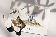 Woodland Birthday Celebration, an Animal Illustration by ApetekMarket (Thumbnail 4 of 15)