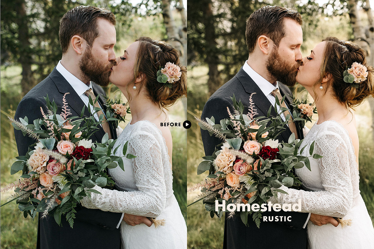 Homestead Wedding Lightroom Presets, a Preset Add-On by Presetrain Co. (Photo 6 of 9)