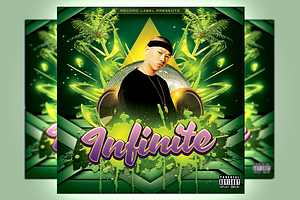 Infinite Mixtape Cover Template
