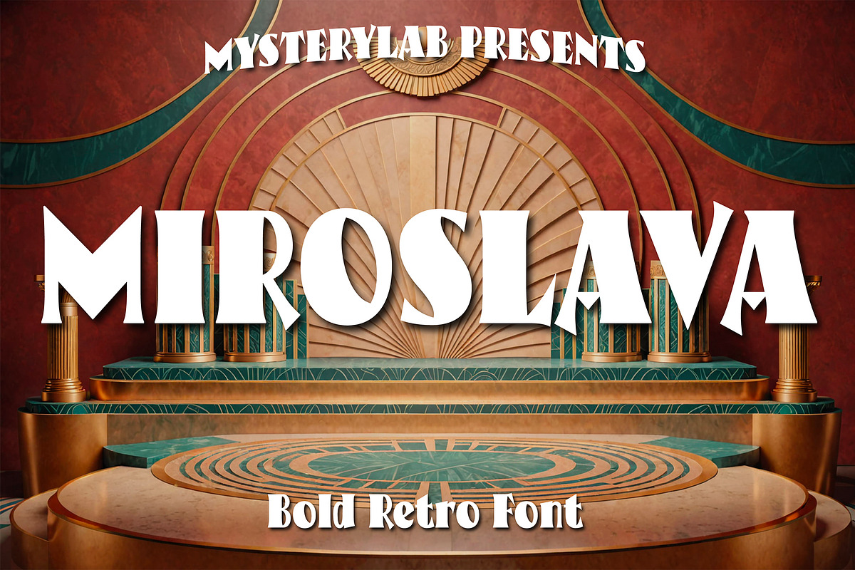 Miroslava Font, a Serif Font by Mysterylab Designs (Photo 1 of 9)