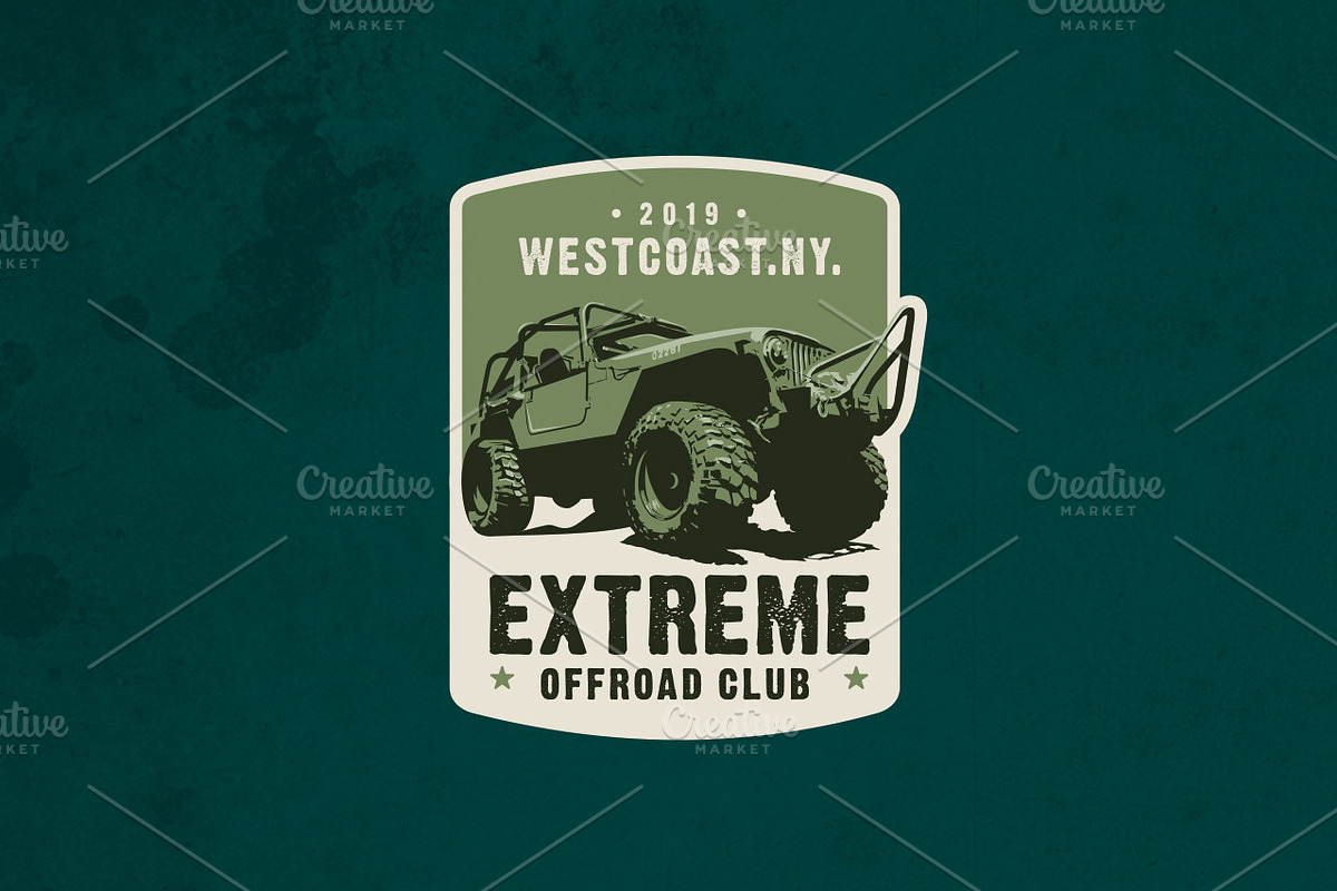 OffRoad Club Logo Temp., a Branding & Logo Template by g design (Photo 2 of 3)