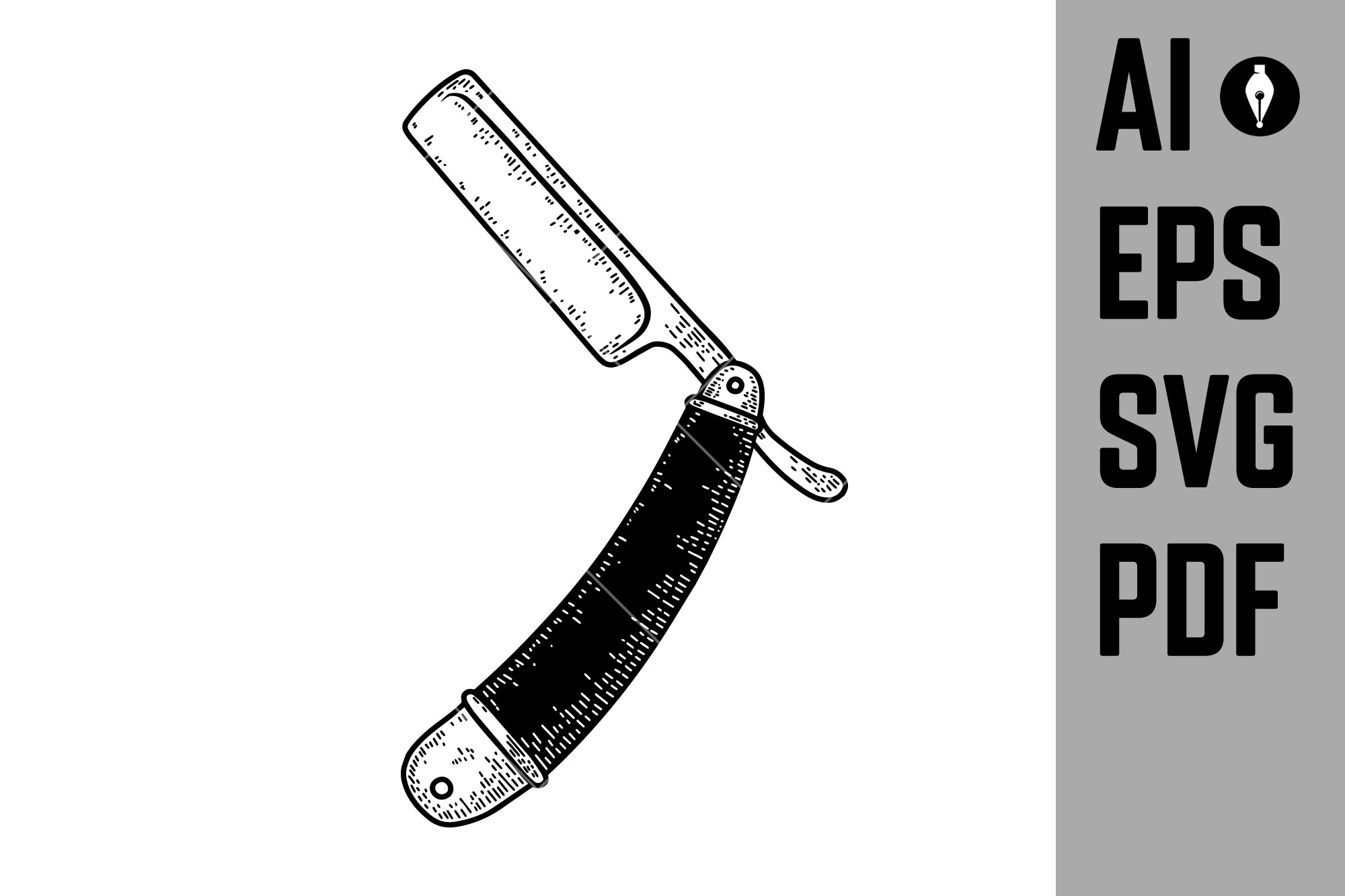 Hand drawn Illustration of razor, an Object Graphic by Vectorhight
