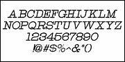 Page Printer JNL, a Serif Font by Jeff Levine Fonts (Thumbnail 5 of 5)