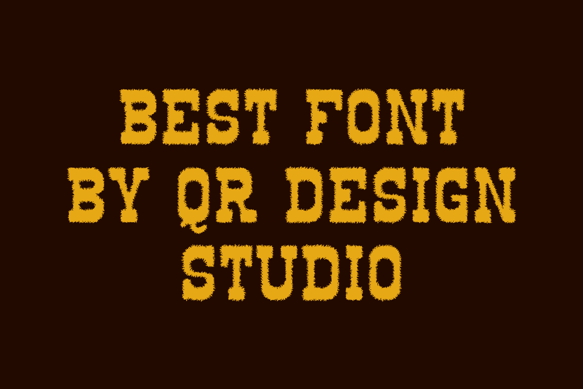 Cowboy Rough - Western Font, a Slab Serif Font by QR Design Studio (Photo 3 of 6)