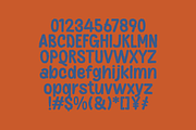 Banso Fuzzy Font, a Handwritten Font by Marvadesign (Thumbnail 5 of 8)