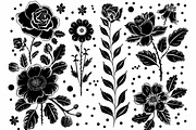 floral pattern large roses, an Illustration by Amazin_art (Thumbnail 10 of 17)