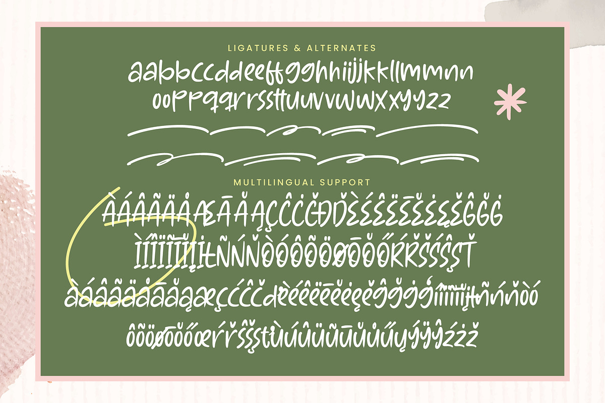 Heavenly Joyful Playful Kids Font, a Script Font by Letterena Studios Script (Photo 19 of 20)
