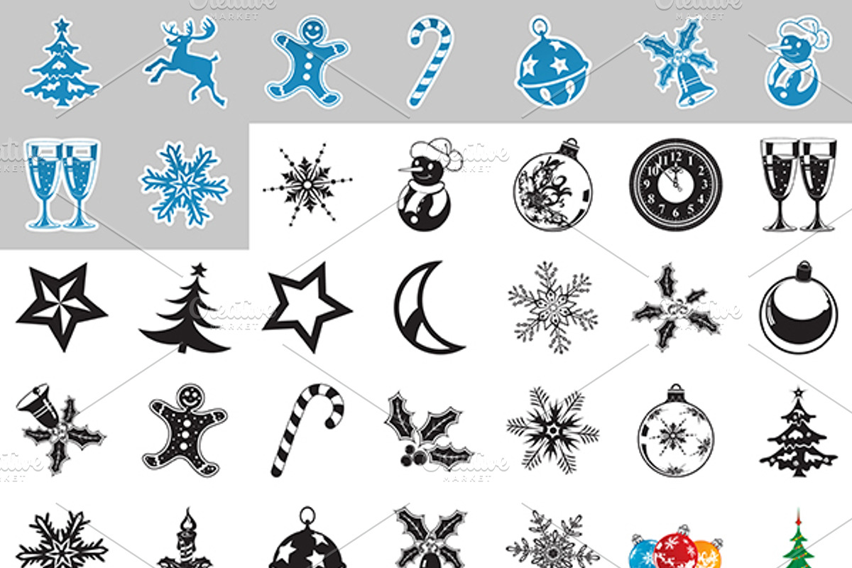 Christmas Decor Elements, a Solid Icon by TAlex (Photo 7 of 7)