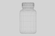 Supplement Bottle 3d model, an Object 3D Model by fahad121 (Thumbnail 5 of 5)
