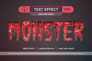 Emboss Bloody - Editable Text Effect