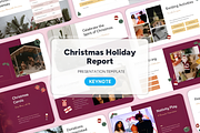 Christmas Holiday Report - Keynote, a Presentation Template by Ink Gallery (Thumbnail 1 of 4)