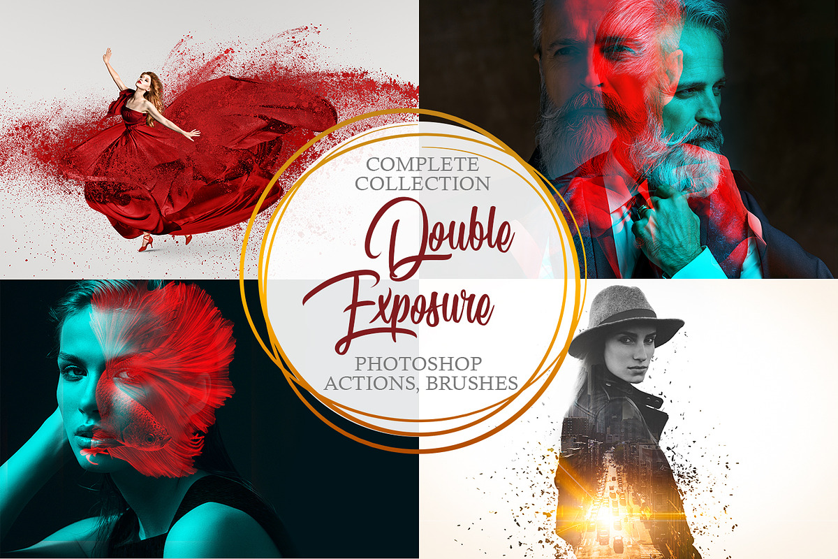 Double Exposure Actions, an Action Add-On by FixThePhoto (Photo 1 of 33)
