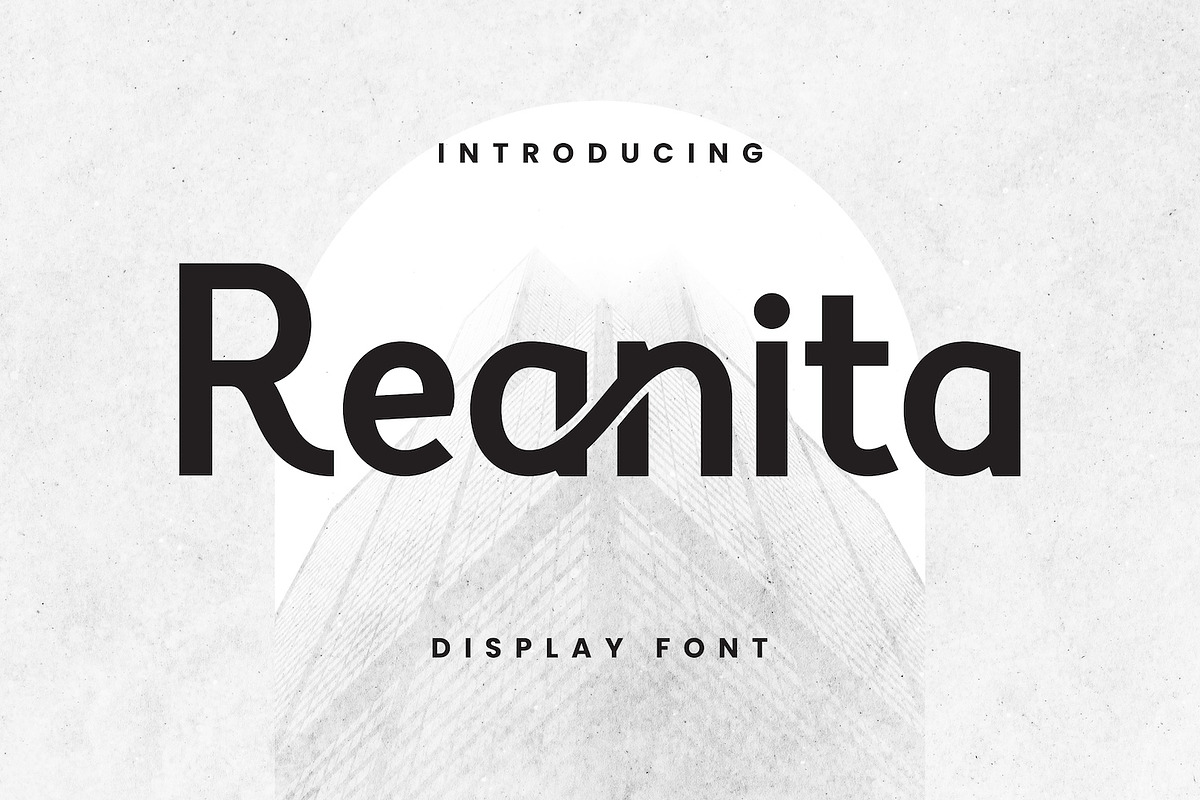Reanita, a Font by Imoodev (Photo 1 of 4)