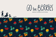 Go for Berries. Forest Collection., a Food Illustration by Annakniaz (Thumbnail 1 of 10)