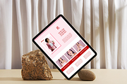 Pink Canva Website Template, a Landing Page Template by Anna Design Studio (Thumbnail 4 of 8)