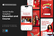 Education and Course Social Media, a Social Media Template by SLAB! Design (Thumbnail 1 of 8)