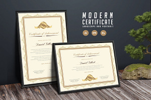 586. Modern Certificate Template