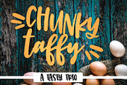 Chunky Taffy - A Silly Font Trio, a Script Font by CraftyLittleNodes (Thumbnail 30 of 30)