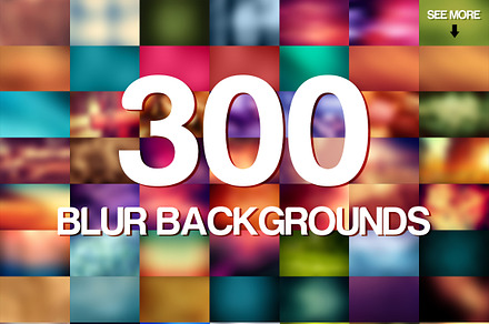 300 Blur Backgrounds