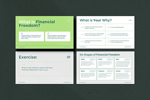 Financial Freedom Slide Deck CANVA