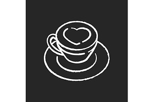 Cappuccino Chalk White Icon