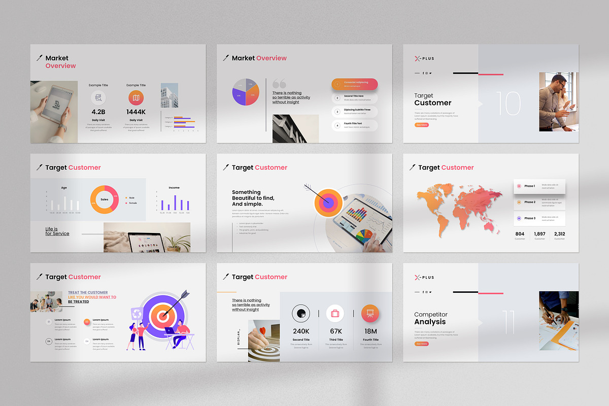 Business Plan Powerpoint Template, a Presentation Template by GoldenPixelStudio (Photo 14 of 29)