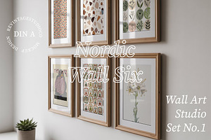 Frame Set Mockup & Shadow