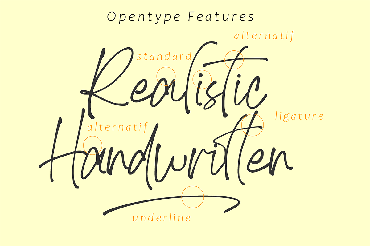 Aulendorf, a Script Font by AMINMARIO (Photo 16 of 17)