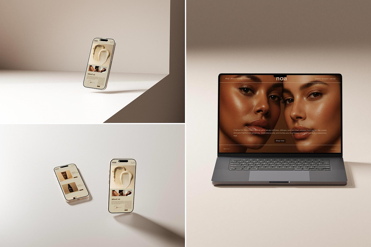 Noa Device Mockup Collection, an iPhone Mockup by Mockup Line (Photo 6 of 7)