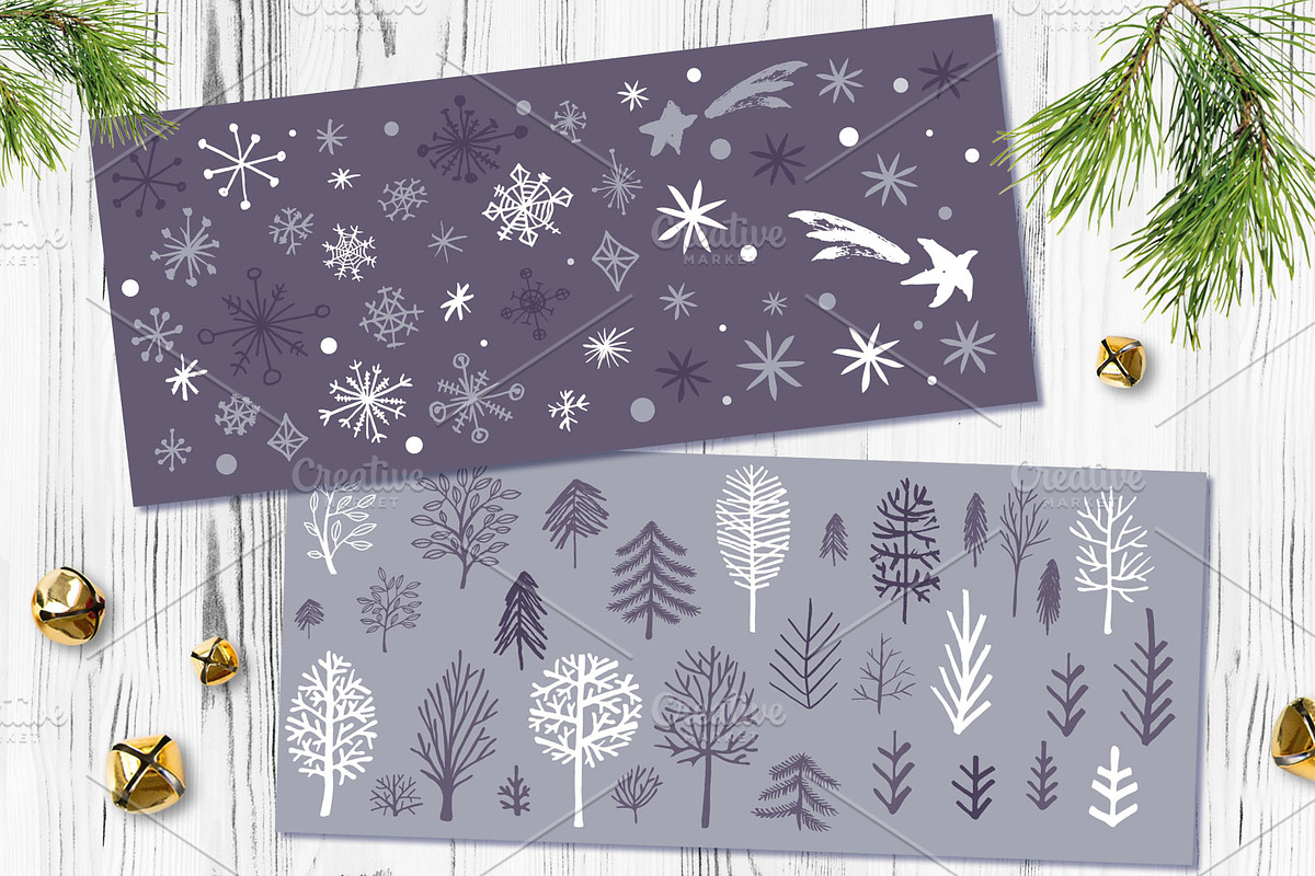 Winter Card White, an Illustration by Iraida_Bearlala (Photo 3 of 4)