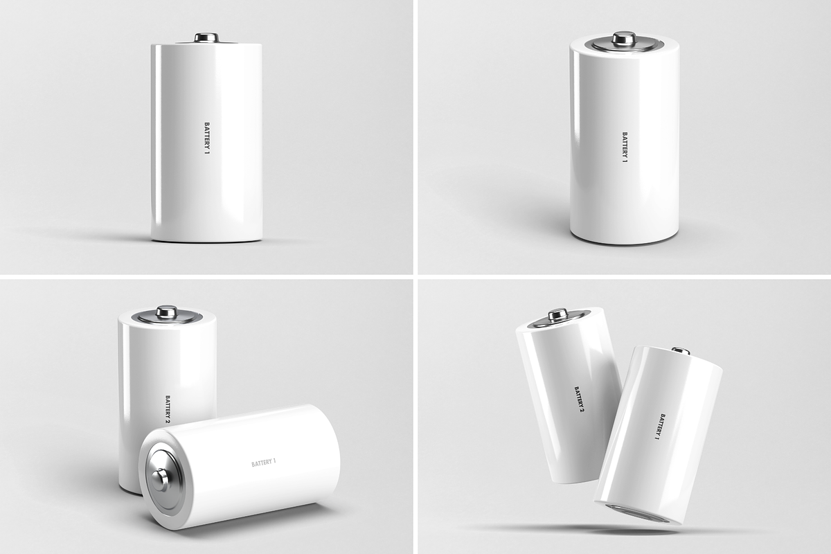 Battery C Mock-up, a Household Mockup by BLISS DESIGN (Photo 2 of 4)