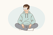 The Introvert Bubble Illustration, an Object Graphic by Jump Studio (Thumbnail 4 of 12)