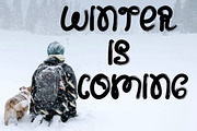 Winter Soldier Display Font, a Font by Techno Digitz (Thumbnail 2 of 4)