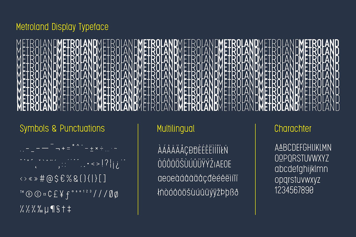 Metroland, a Sans Serif Font by takoliko (Photo 9 of 11)